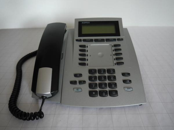 AGFEO Systemtelefon ST 21 UP0 Silber